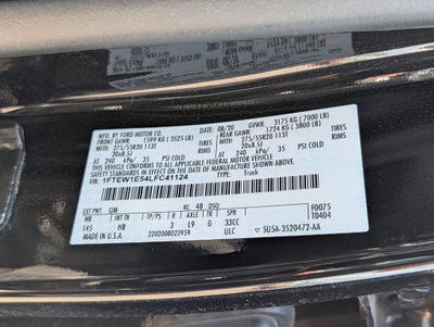 2020 Ford F-150 Lariat