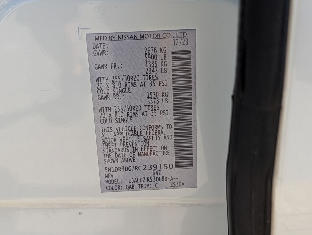 2024 Nissan Pathfinder Platinum