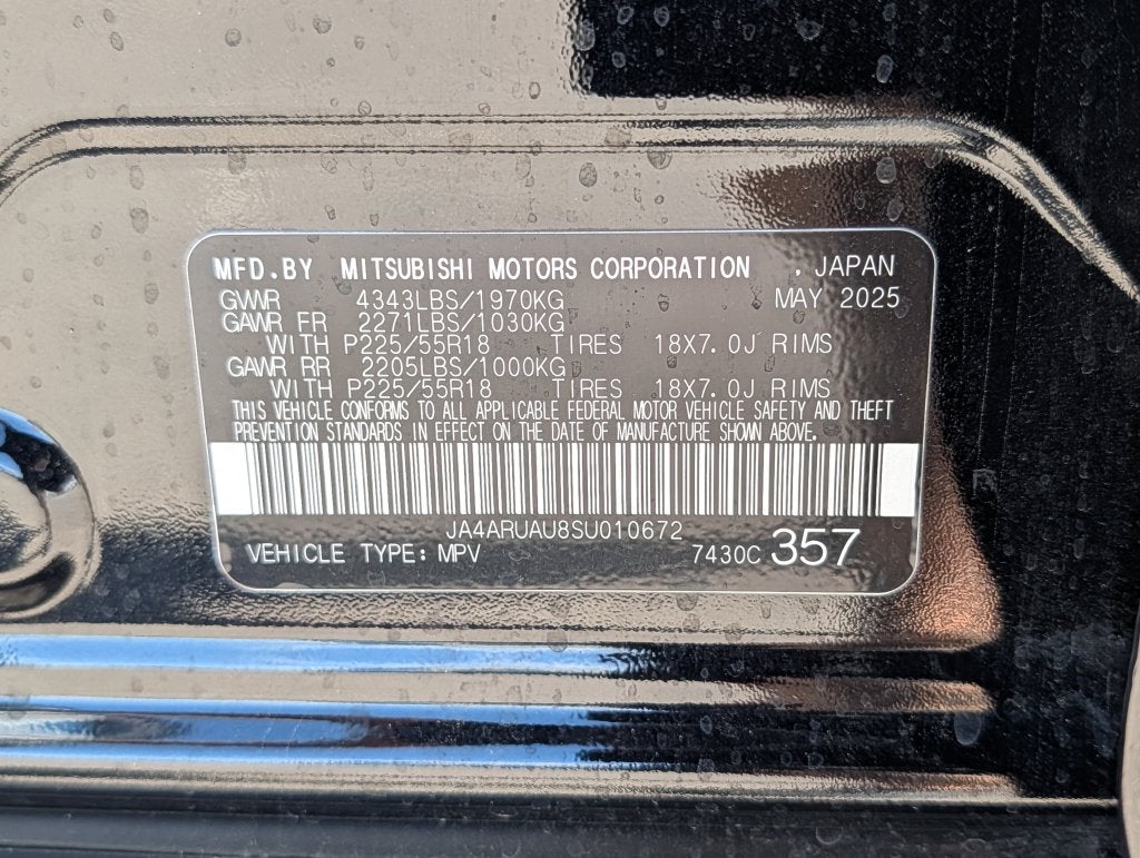 2025 Mitsubishi Outlander Sport Base