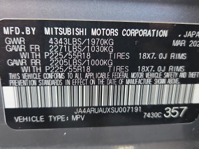 2025 Mitsubishi Outlander Sport Base
