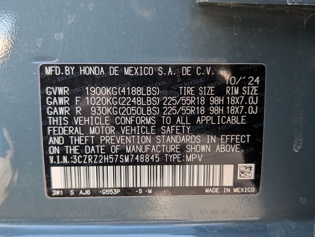 2025 Honda HR-V Sport