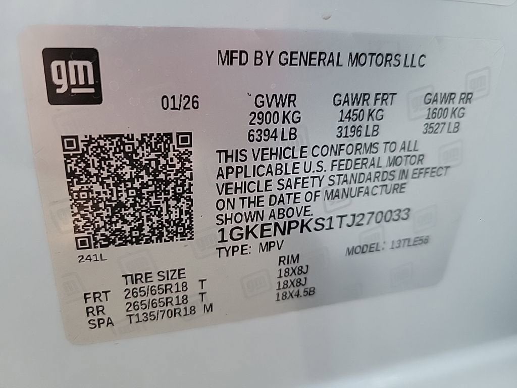 2026 GMC Acadia AT4
