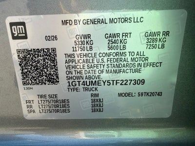 2026 GMC Sierra 2500 HD SLE