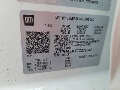 2026 GMC Sierra 1500 Pro