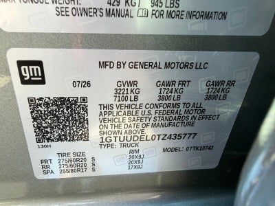 2026 GMC Sierra 1500 SLT