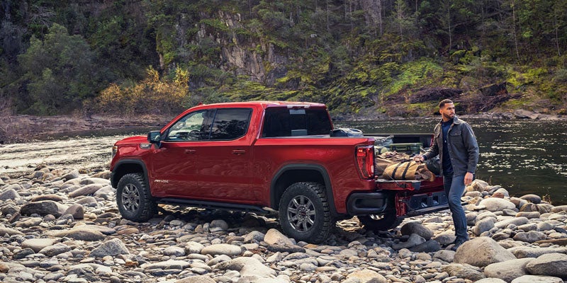 Sierra truck tailgate