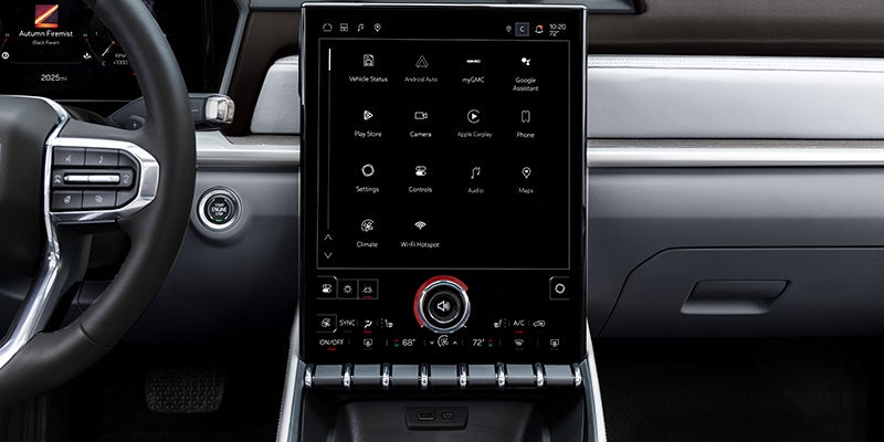 2027 GMC Terrain 15-inch diagonal Premium GMC Infotainment System and 11-inch Driver Information Center