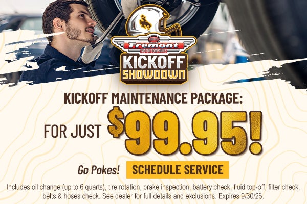 KickOff Maintenance Package